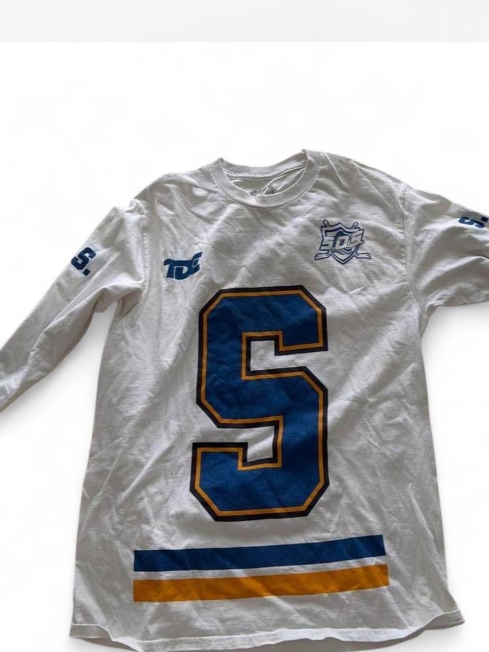 SZA exclusive concert merch Graphic Tee with Blue 'S'